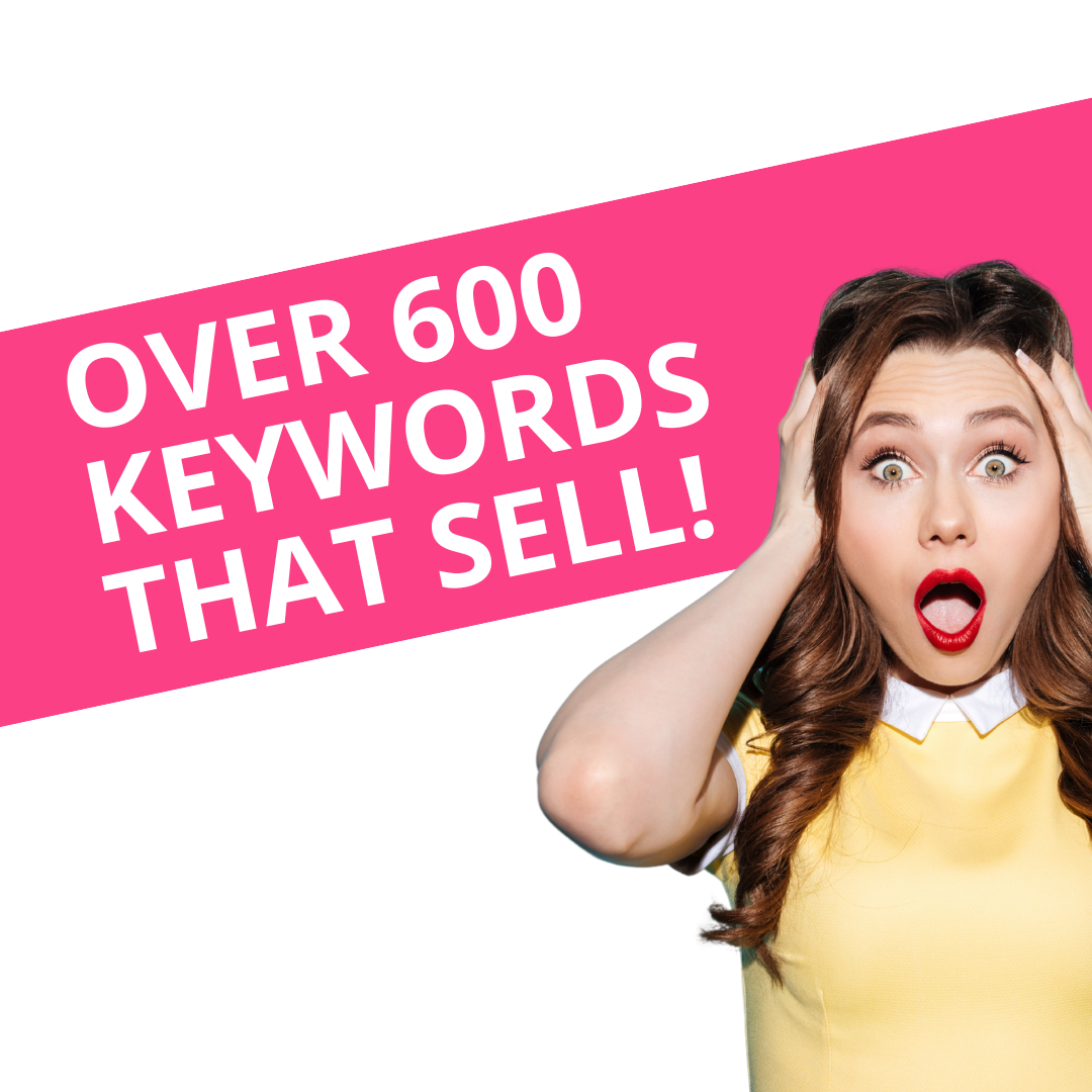 COMPLETE BUNDLE! KEYWORDS THAT SELL POSTERS - REFERENCE FOR CLOTHING RESELLERS