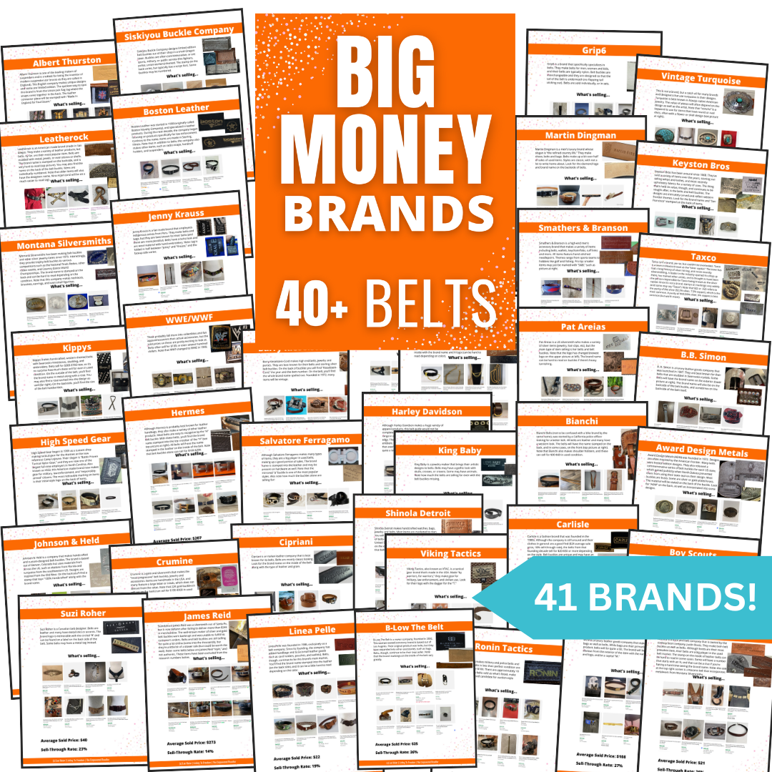 Best Belt Brands To Resell: Big Money Brand Guide