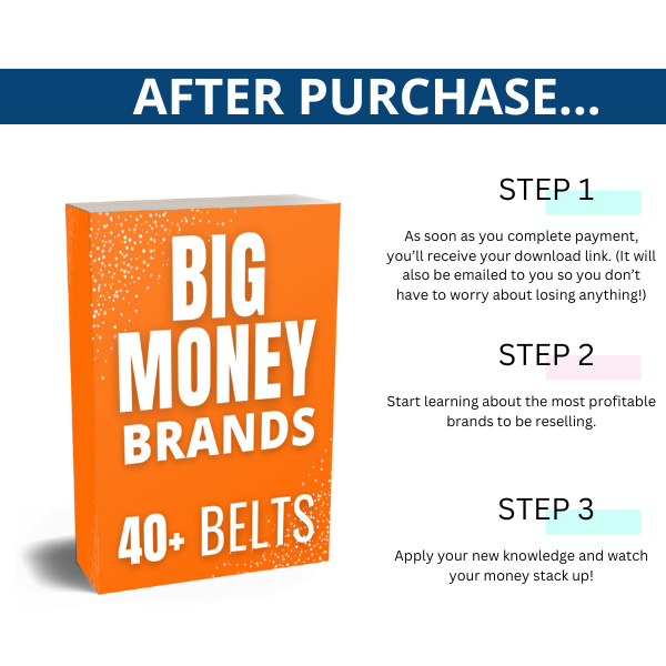 Best Belt Brands To Resell: Big Money Brand Guide