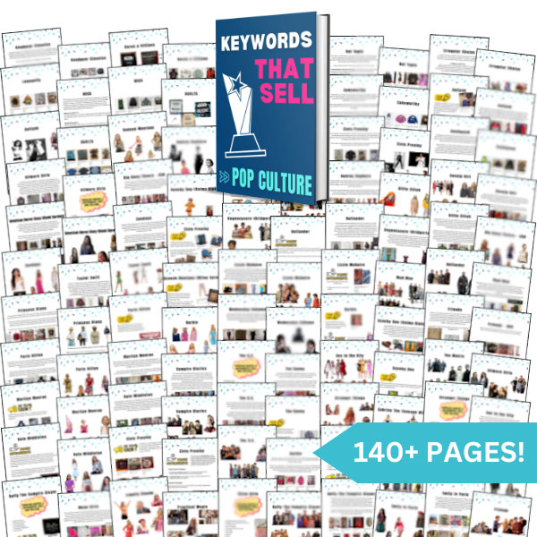 KEYWORDS THAT SELL: POP CULTURE KEYWORD GUIDE FOR CLOTHING RESELLERS