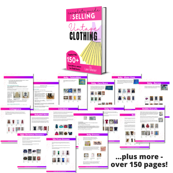 VINTAGE CLOTHING: COMPLETE GUIDE FOR RESELLERS - NEWLY UPDATED!