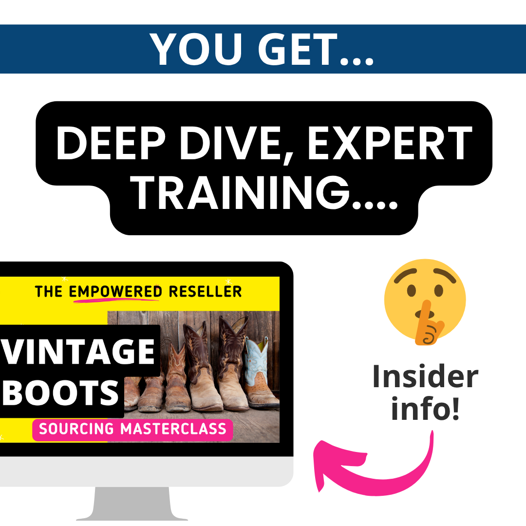 SOURCING BOX: VINTAGE BOOTS