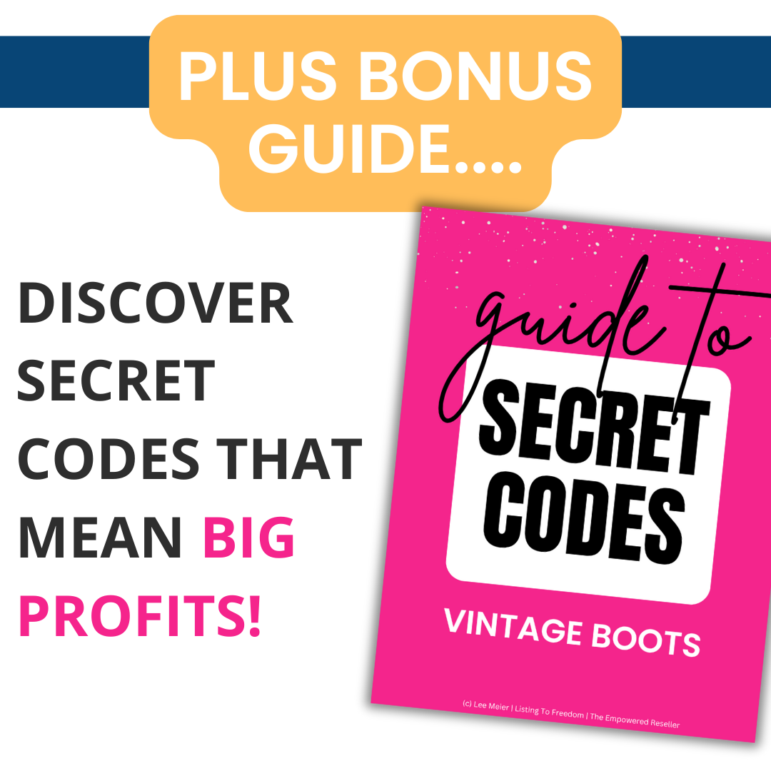 SOURCING BOX: VINTAGE BOOTS