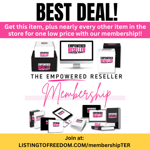 PRINTABLE LISTING TEMPLATES