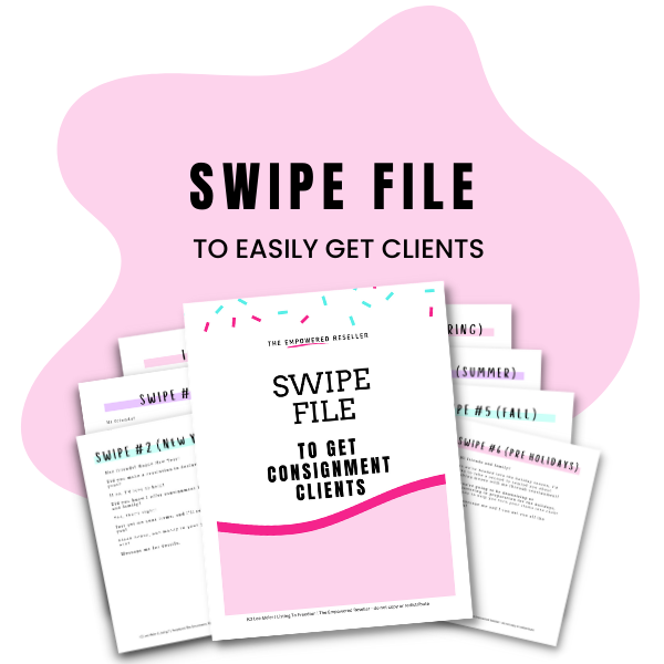 TOOLBOX: CONSIGNMENT SETUP