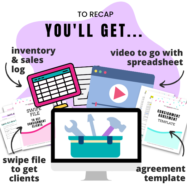 TOOLBOX: CONSIGNMENT SETUP