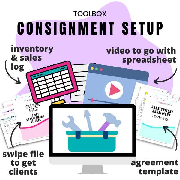 TOOLBOX: CONSIGNMENT SETUP