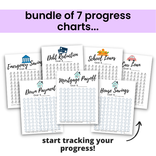 SAVINGS PROGRESS TRACKER BUNDLE