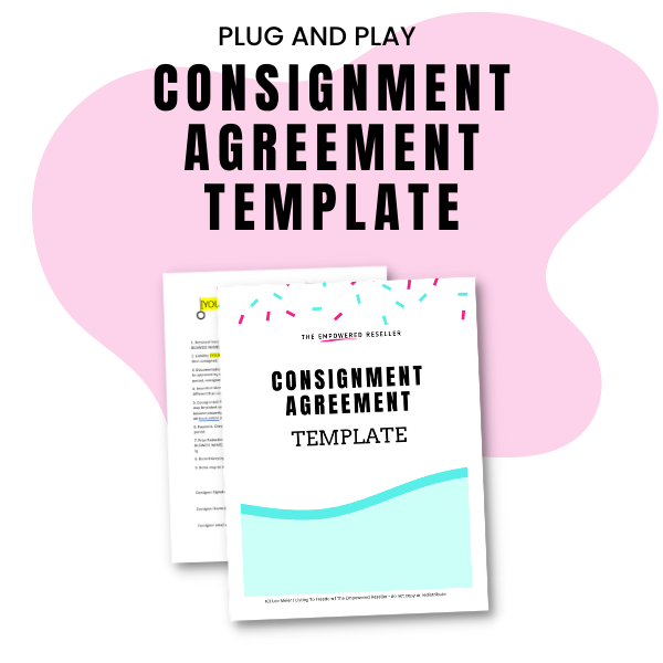 TOOLBOX: CONSIGNMENT SETUP