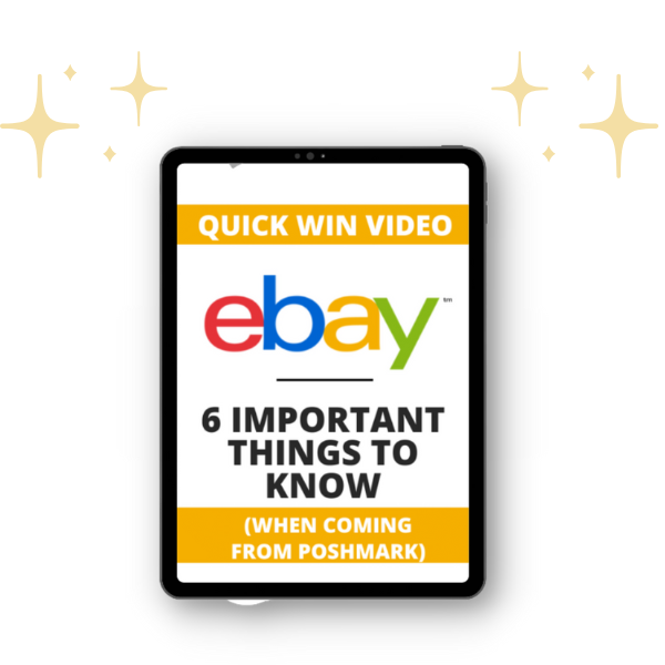 POSHMARK TO EBAY CRASH COURSE