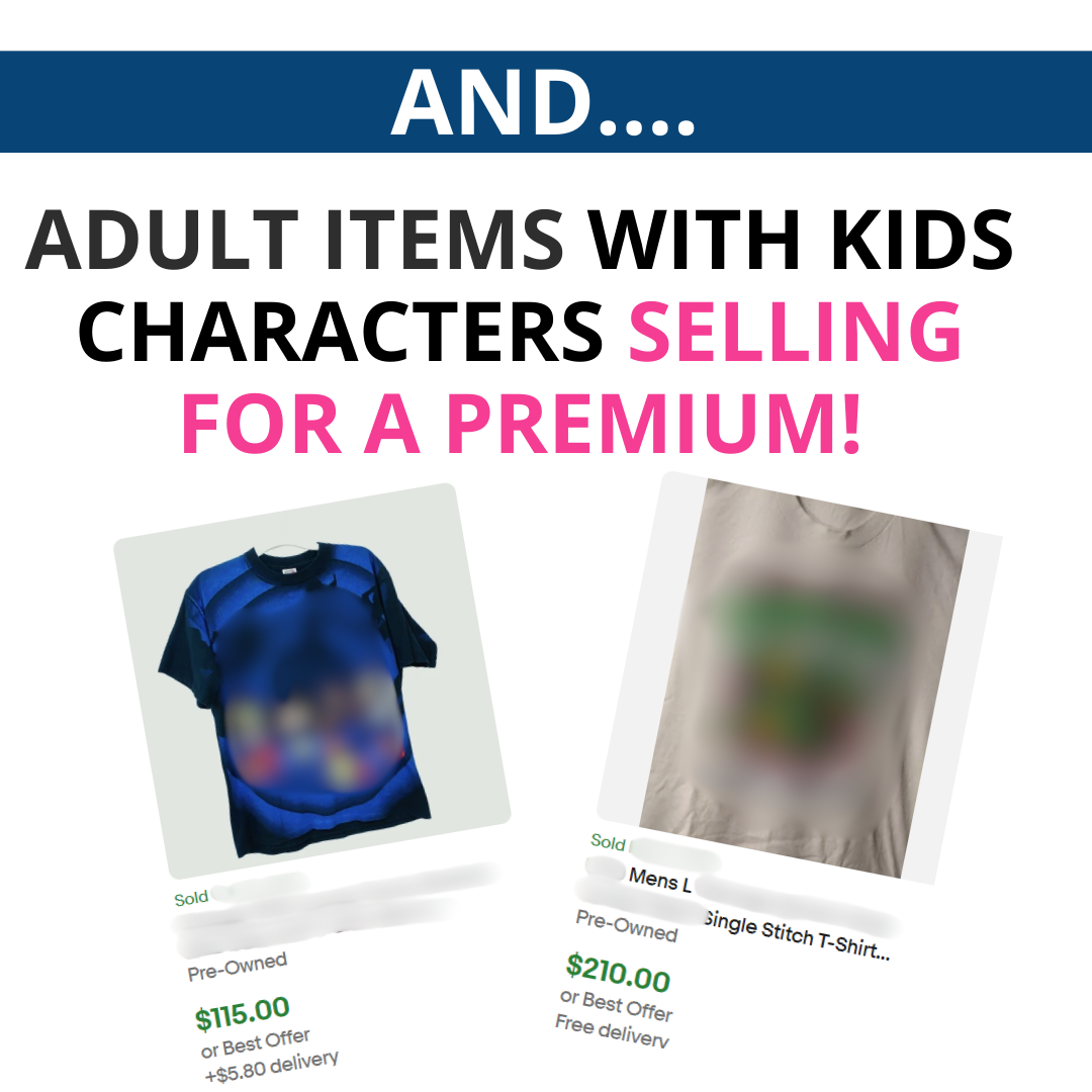 SOURCING BOX: KIDS LICENSED CHARACTER CLOTHING