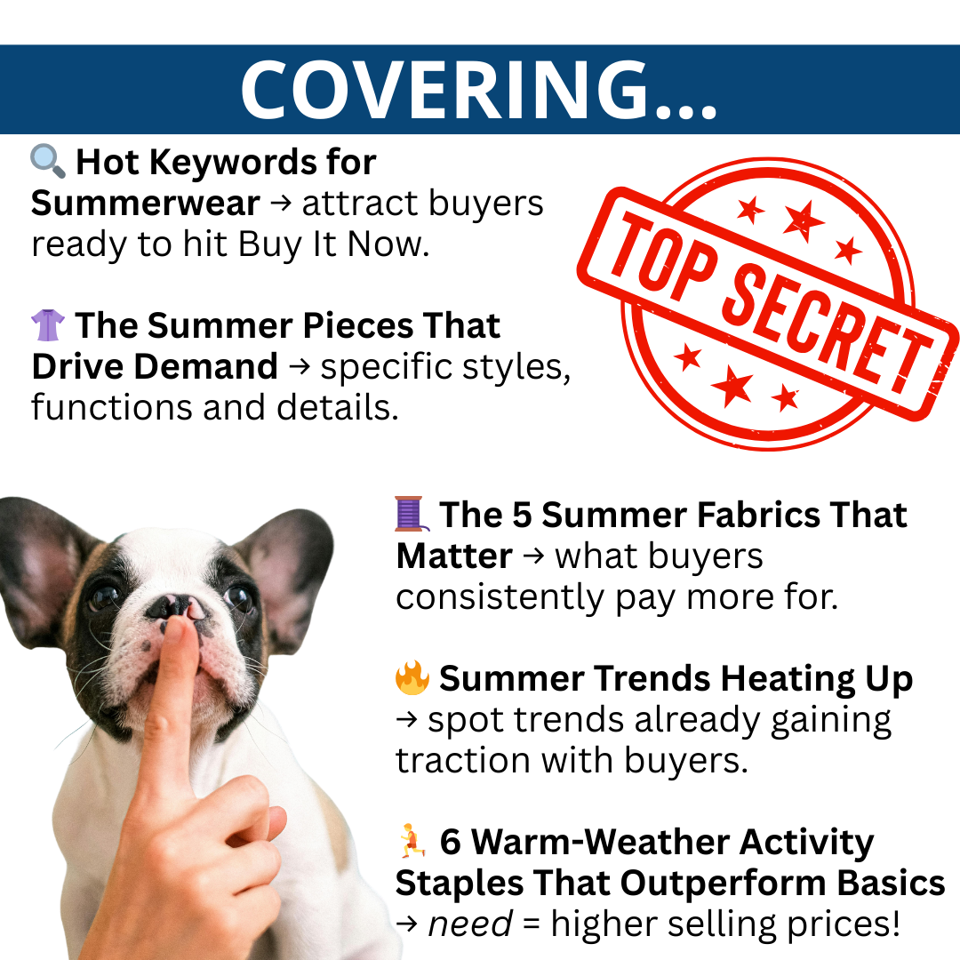 SOURCING BOX: SUMMERWEAR