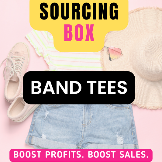 SOURCING BOX: BAND TEES