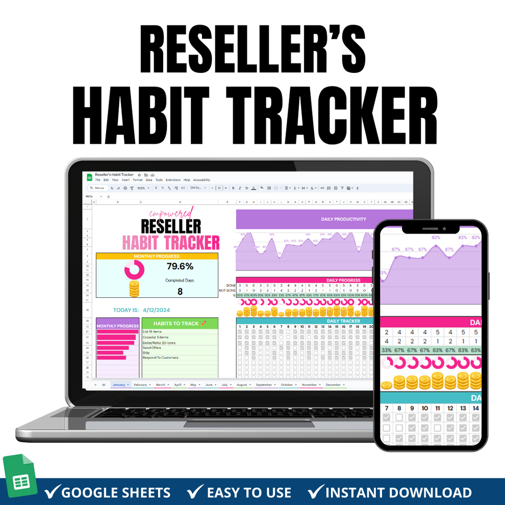 RESELLER’S HABIT TRACKER – The Empowered Reseller