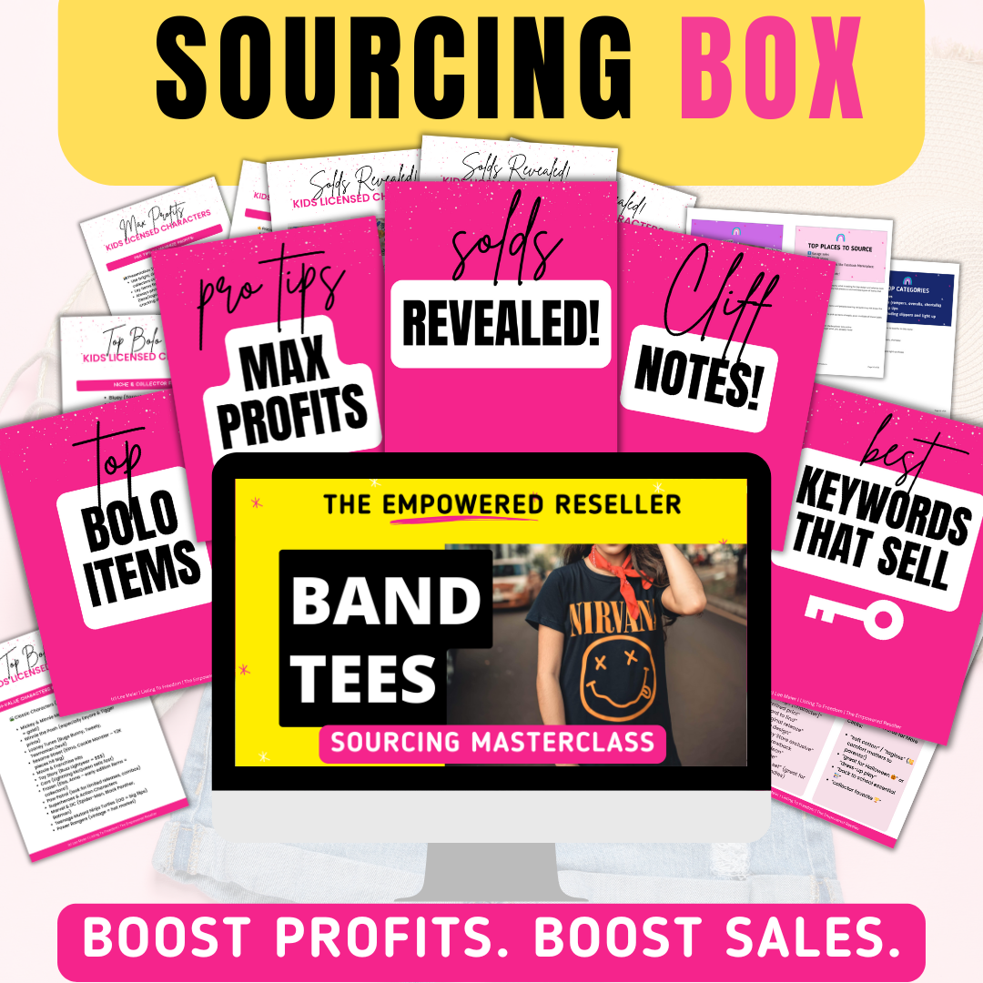 SOURCING BOX: BAND TEES