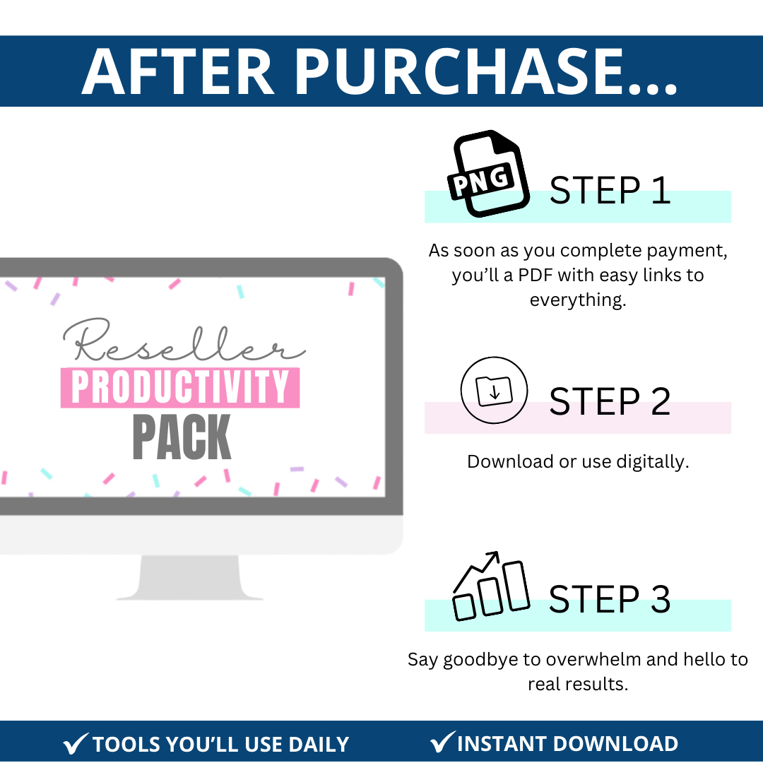 RESELLER PRODUCTIVITY PACK