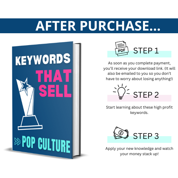 KEYWORDS THAT SELL: POP CULTURE KEYWORD GUIDE FOR CLOTHING RESELLERS