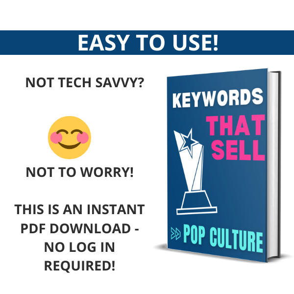 KEYWORDS THAT SELL: POP CULTURE KEYWORD GUIDE FOR CLOTHING RESELLERS
