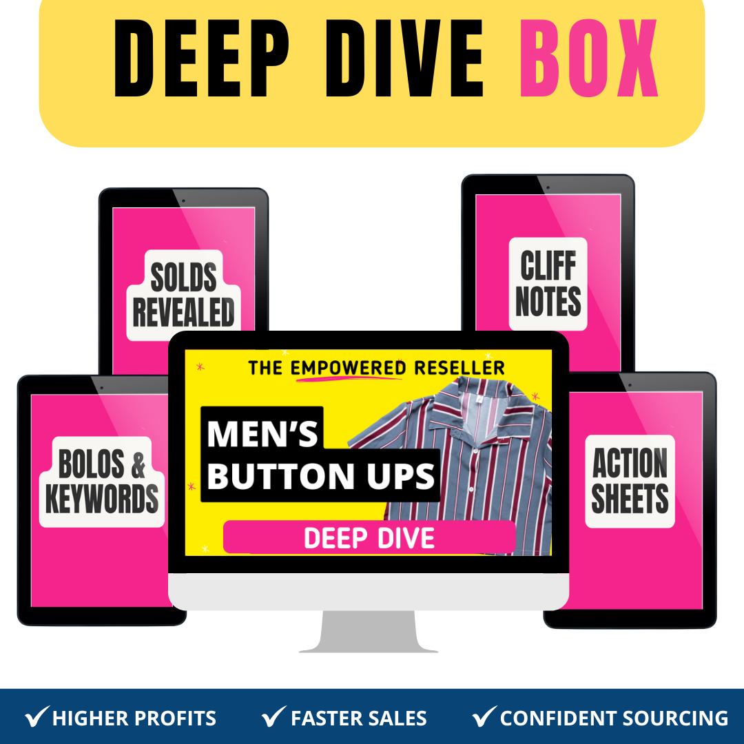 DEEP DIVE: MEN'S BUTTON UP SHIRTS