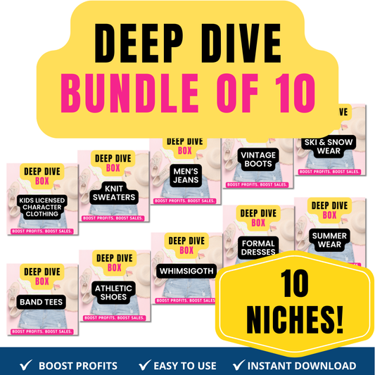 DEEP DIVE BUNDLE OF 10