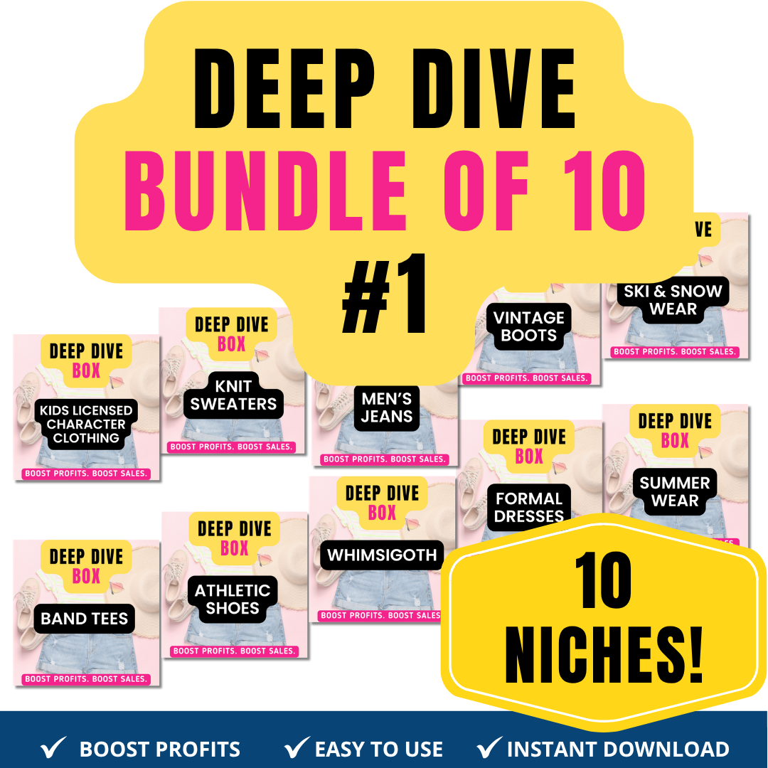 DEEP DIVE BUNDLE OF 10 #1