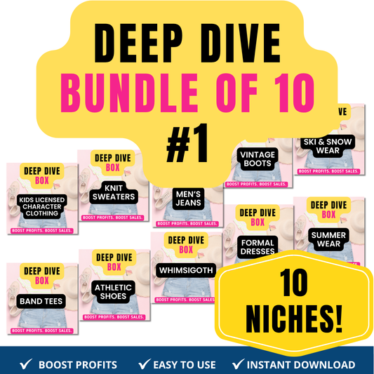 DEEP DIVE BUNDLE OF 10 #1