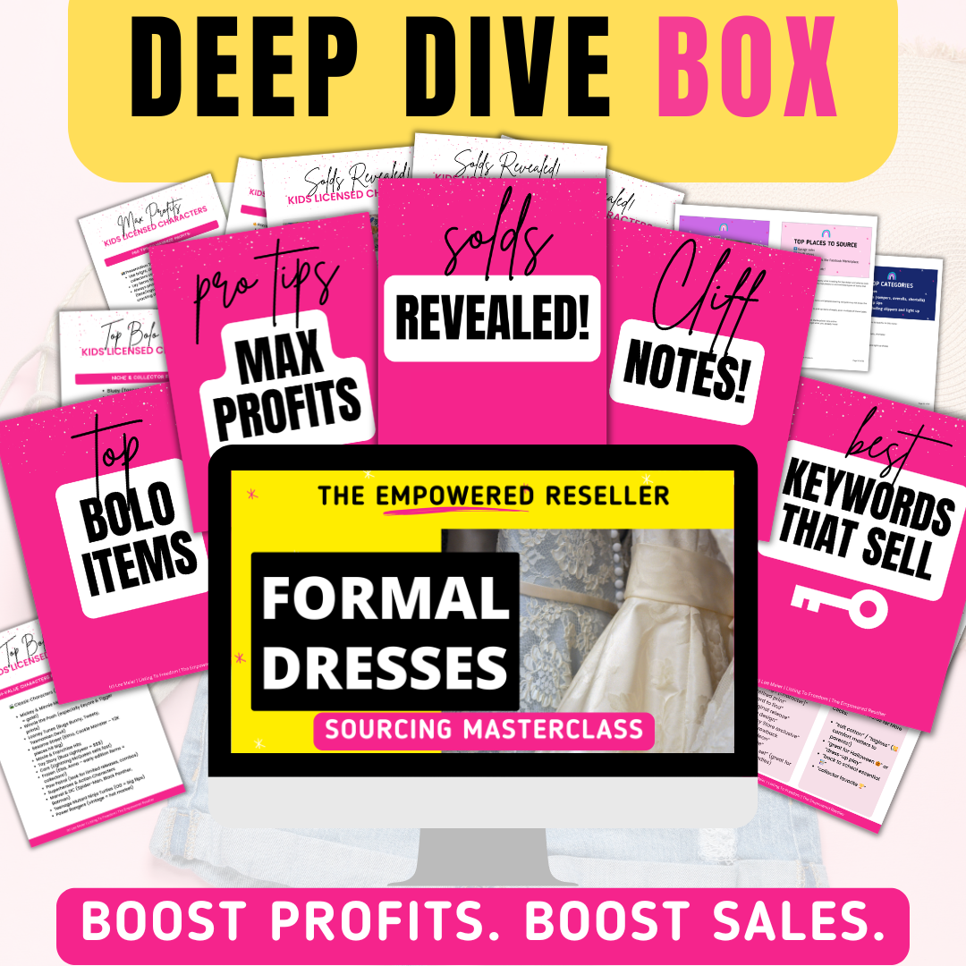 DEEP DIVE: FORMAL DRESSES