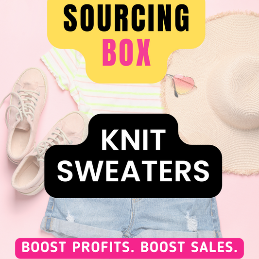 SOURCING BOX: KNIT SWEATERS