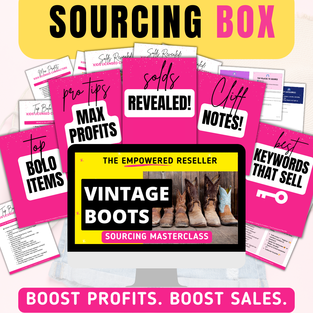 SOURCING BOX: VINTAGE BOOTS