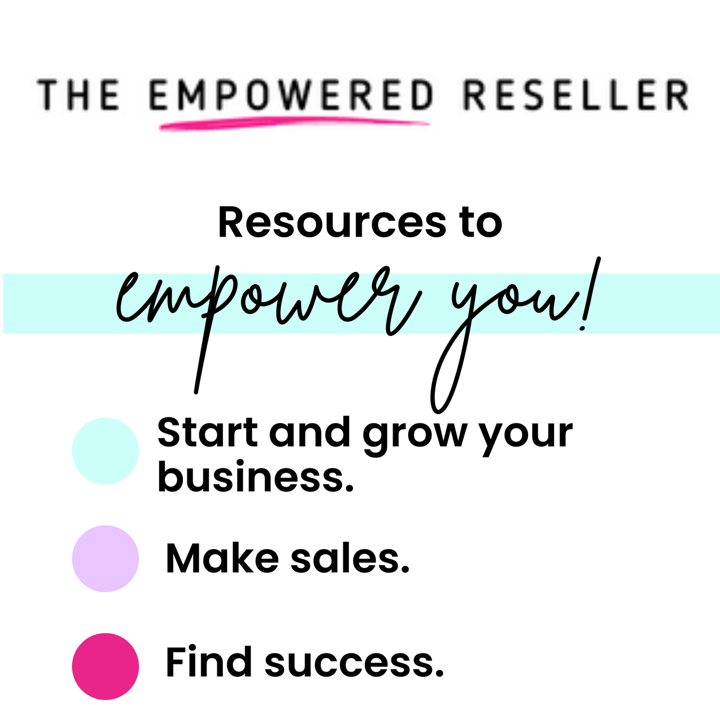 THE RESELLER'S PLANNER