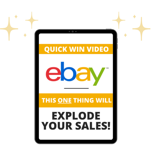 QUICK WIN VIDEO: EBAY EXPLODE YOUR SALES